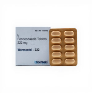 Fenbendazole 222mg Tablet – Wormentel 222mg