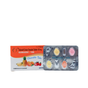 Kamagra Chewable Tablets 100mg (Sildenafil Citrate)