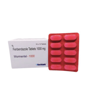 Wormentel 1000 mg (Fenbendazole 1000 mg) Tablet