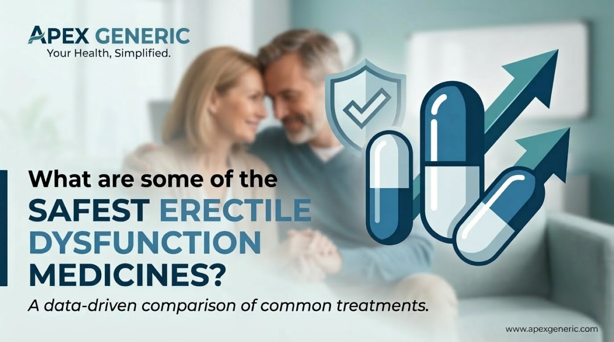 What are some of the safest erectile dysfunction medicines?