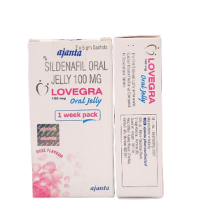 Lovegra Oral Jelly (Rose Flavour)